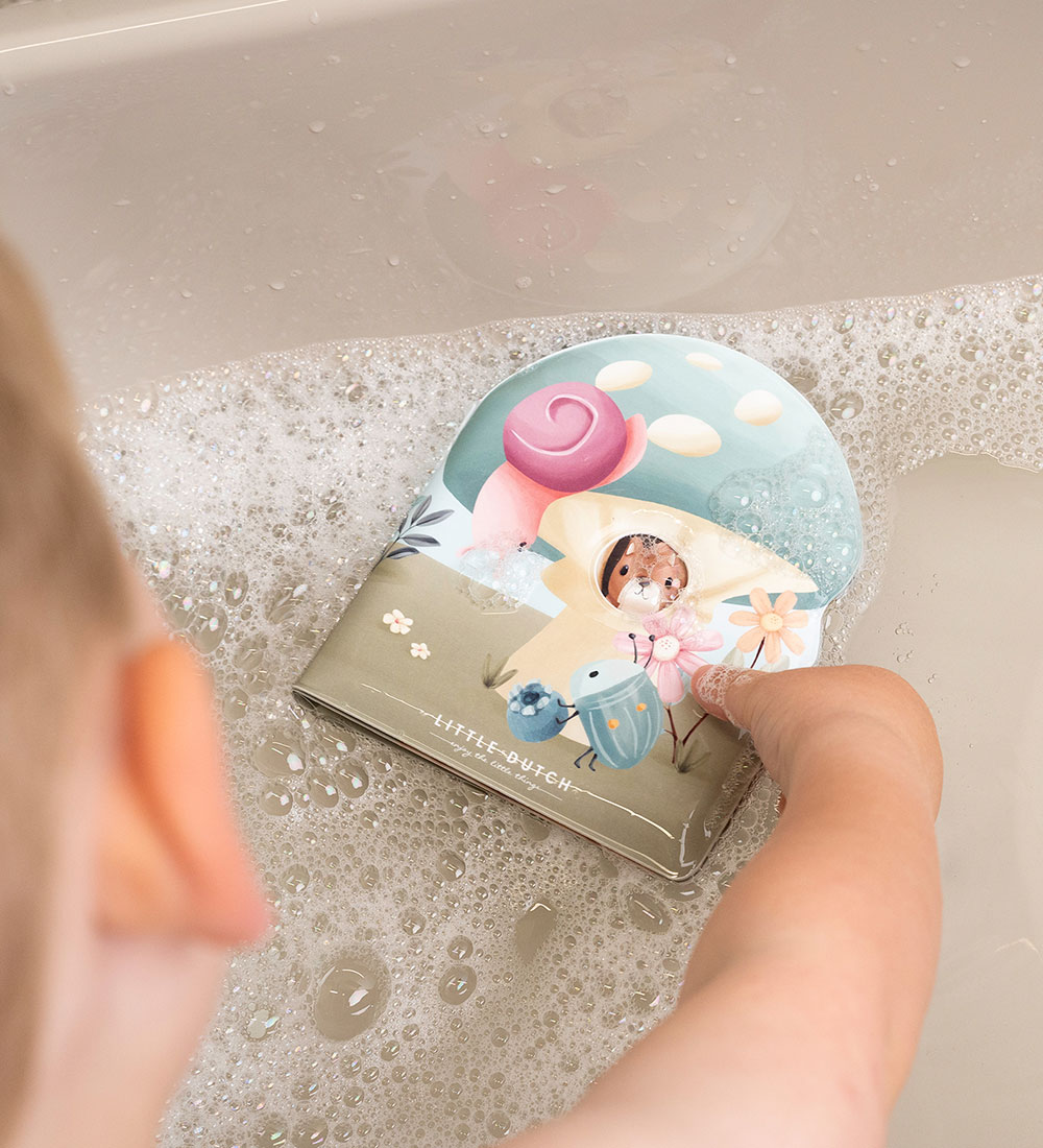 Little Dutch Bath Book w. Color change - Forest Friends
