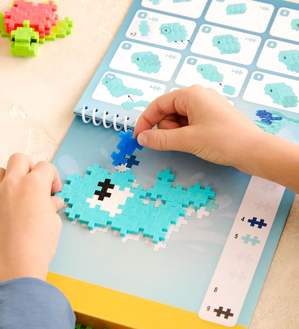 Ensemble d'activités Plus-Plus - Puzzle Ville Nombre - 125 pces
