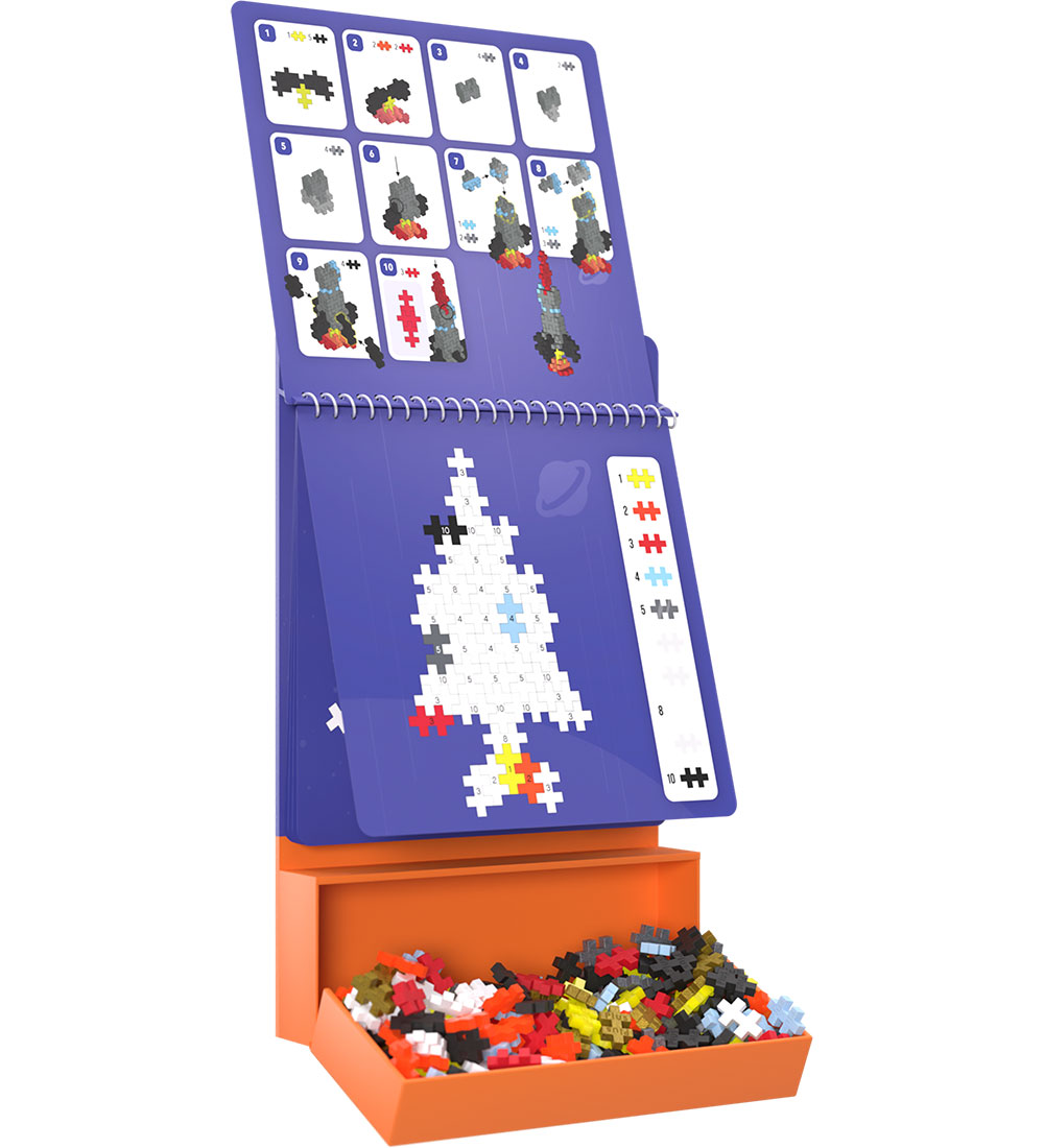 Plus-Plus Spielset - Puzzle Stadt Zahl - 125 st. - Der Raum