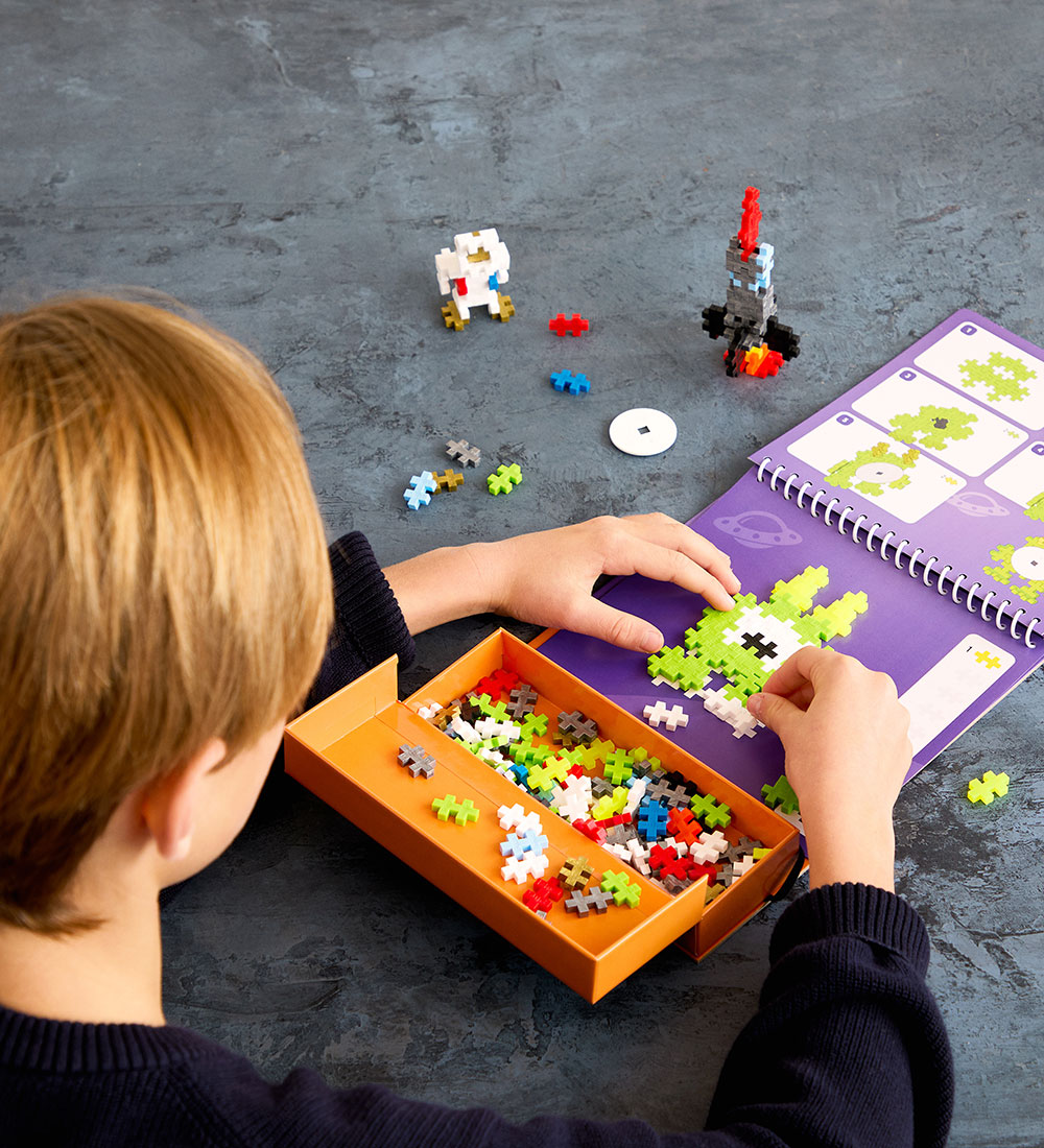 Plus-Plus Spielset - Puzzle Stadt Zahl - 125 st. - Der Raum