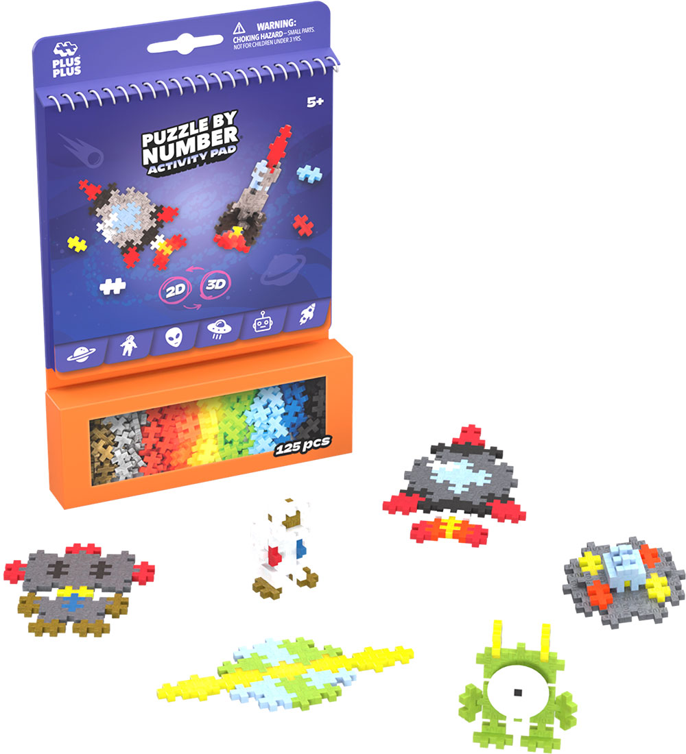 Plus-Plus Spielset - Puzzle Stadt Zahl - 125 st. - Der Raum