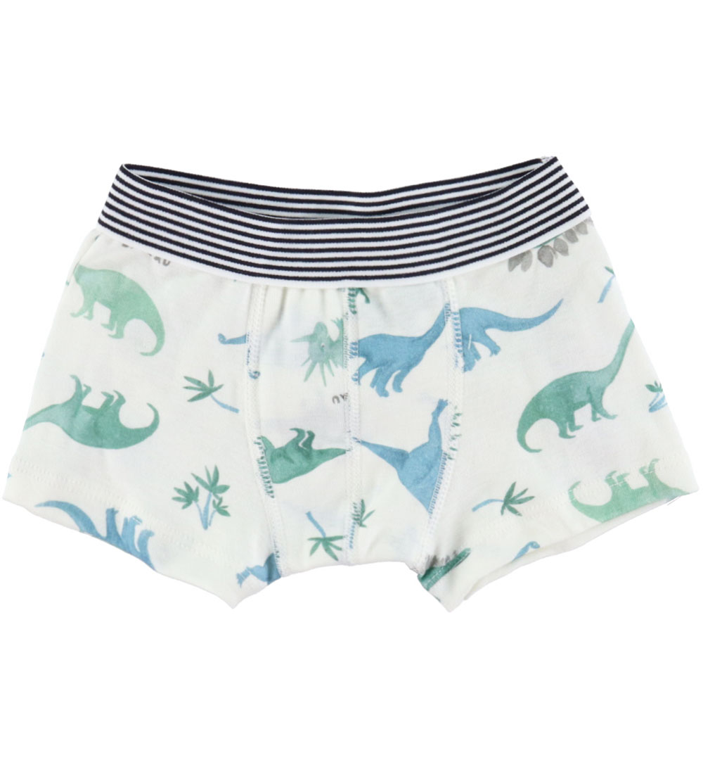 Petit Bateau Boxers - 3-Pack - Green/Red