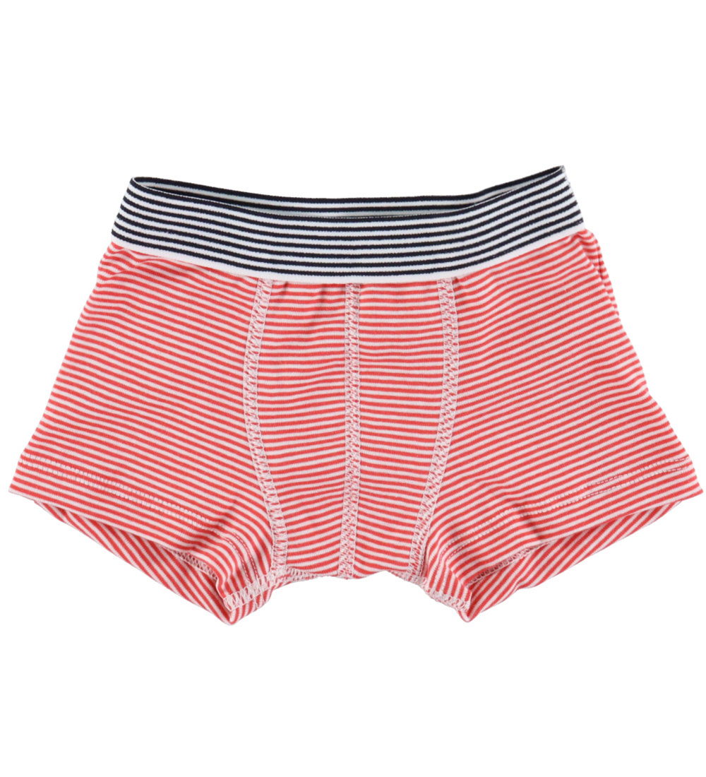 Petit Bateau Boxers - 3-Pack - Green/Red