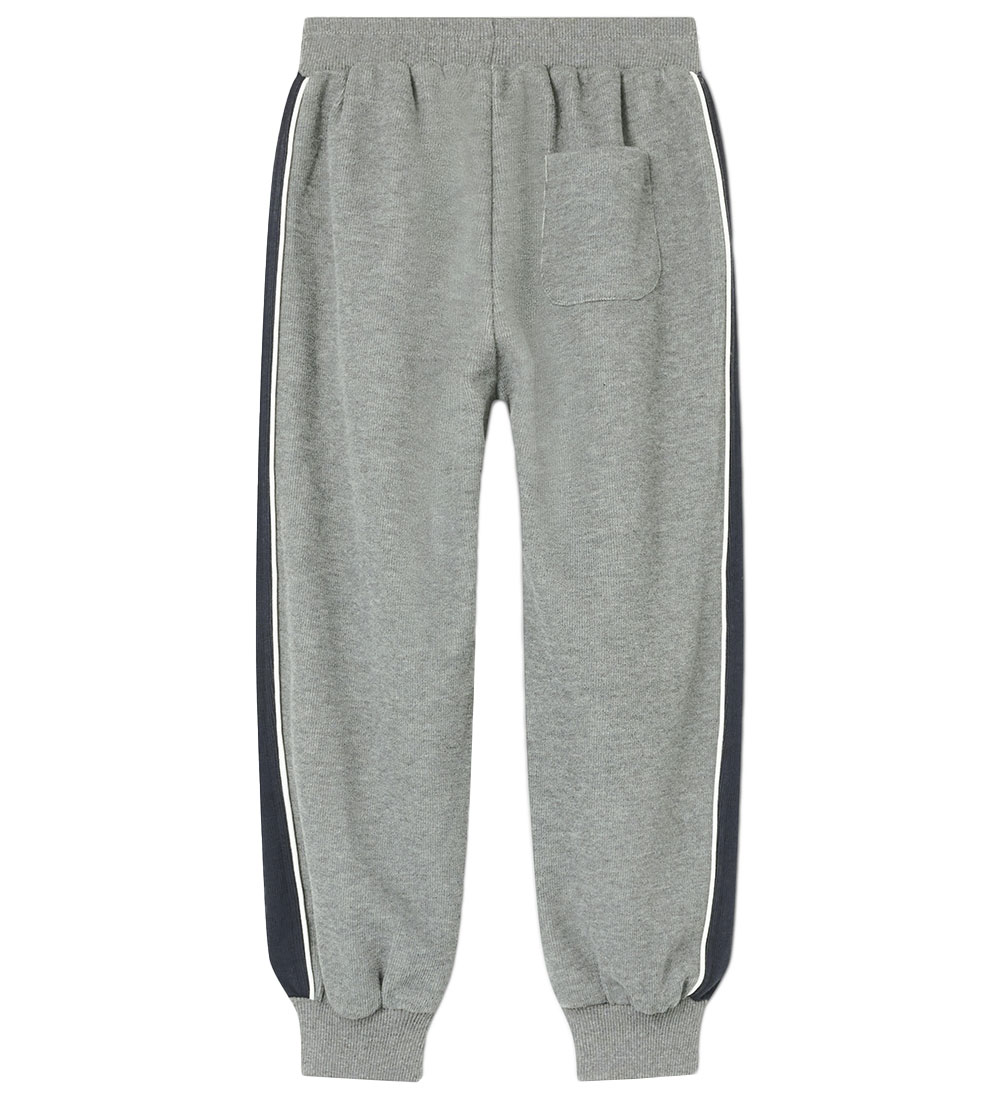 Name It Trousers - NmmRicce - Grey Melange