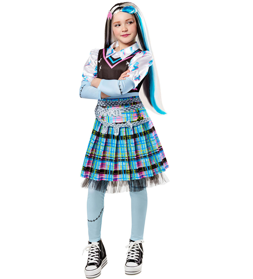 Rubies Maskeradkläder - Monster High Frankie Sten Deluxe