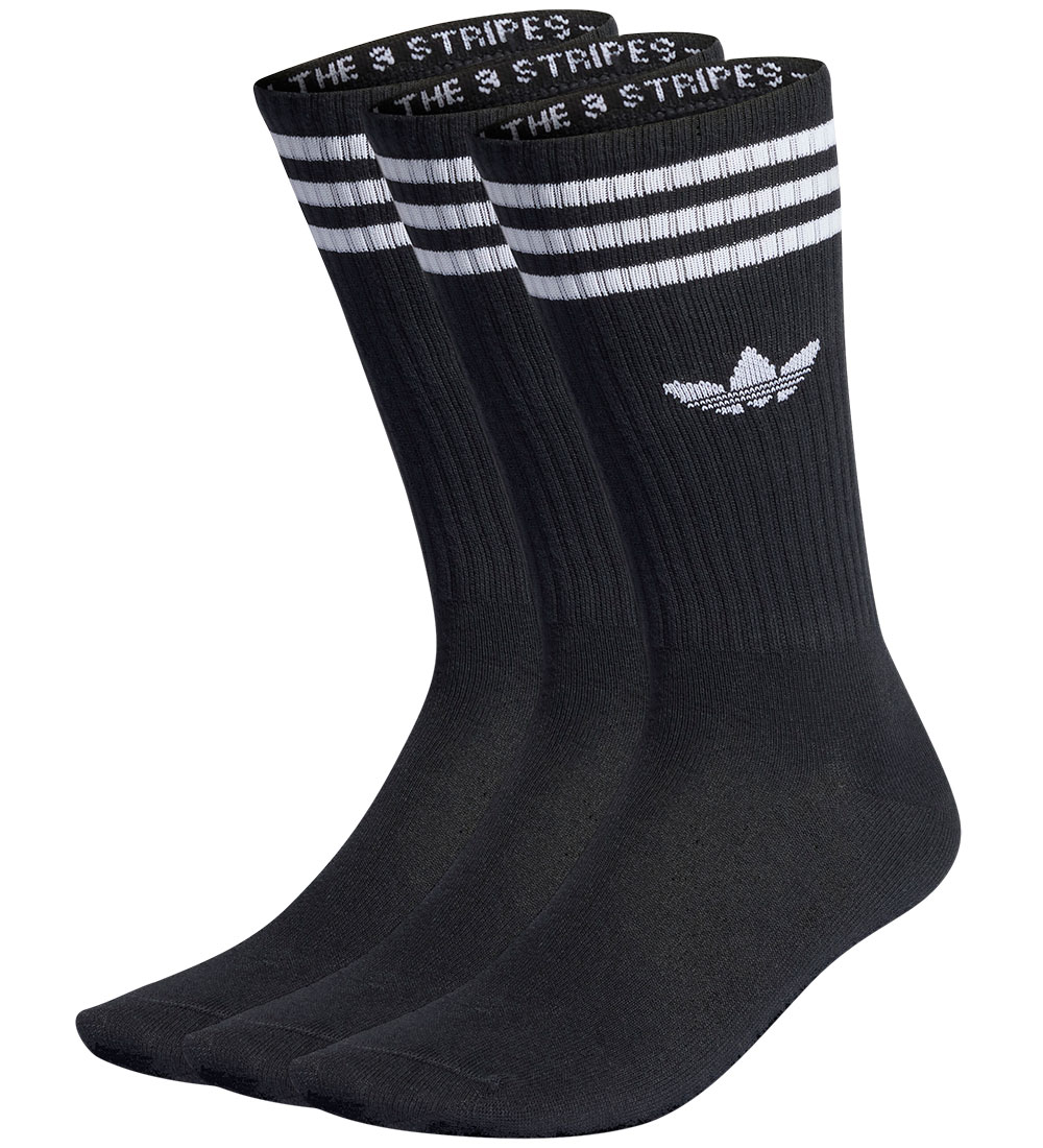 adidas Originals Socks - 3-Pack - High Crew - Black