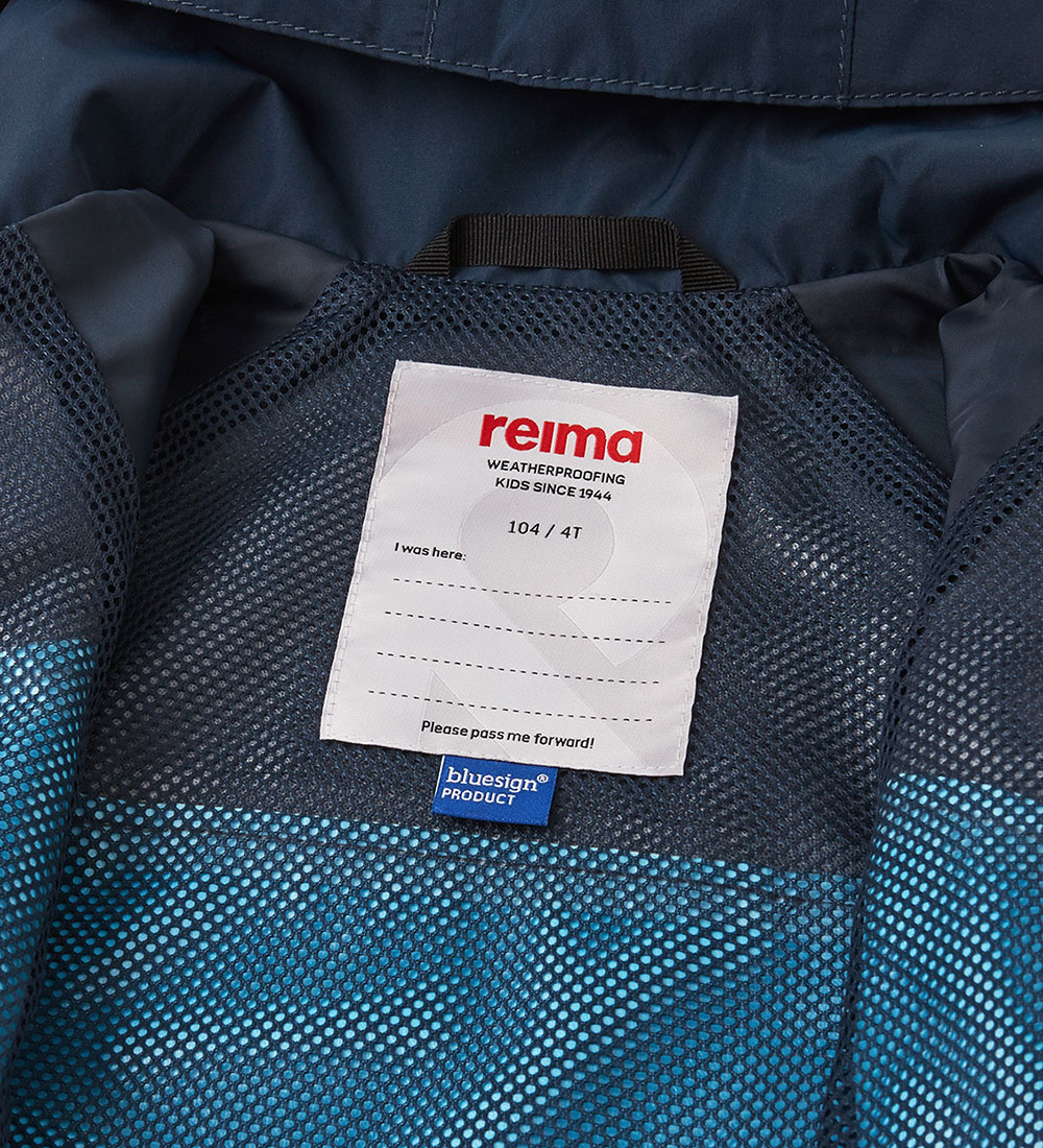 Reima Lightweight Jacket - Wind - Cool Blue
