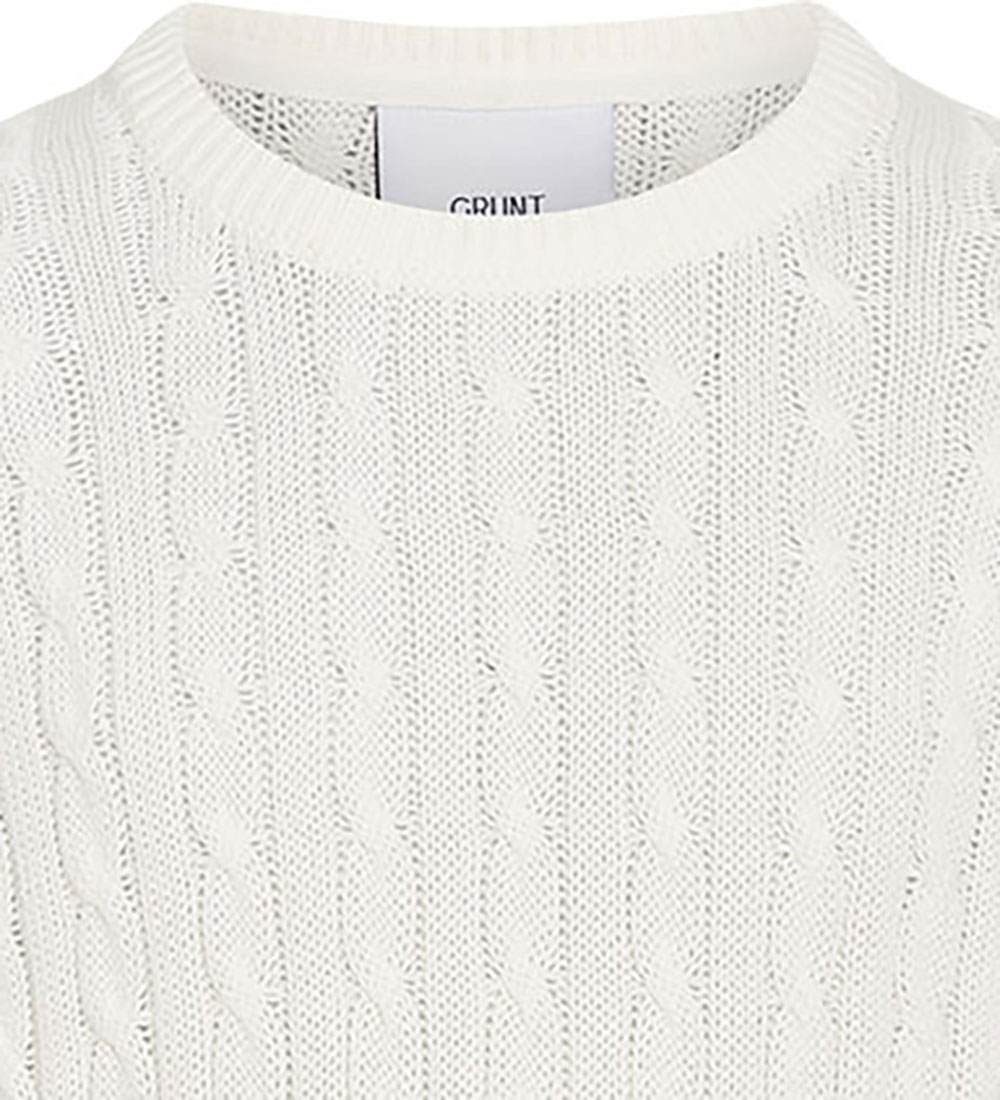 Grunt Blouse - Knitted - GrLine - Off White