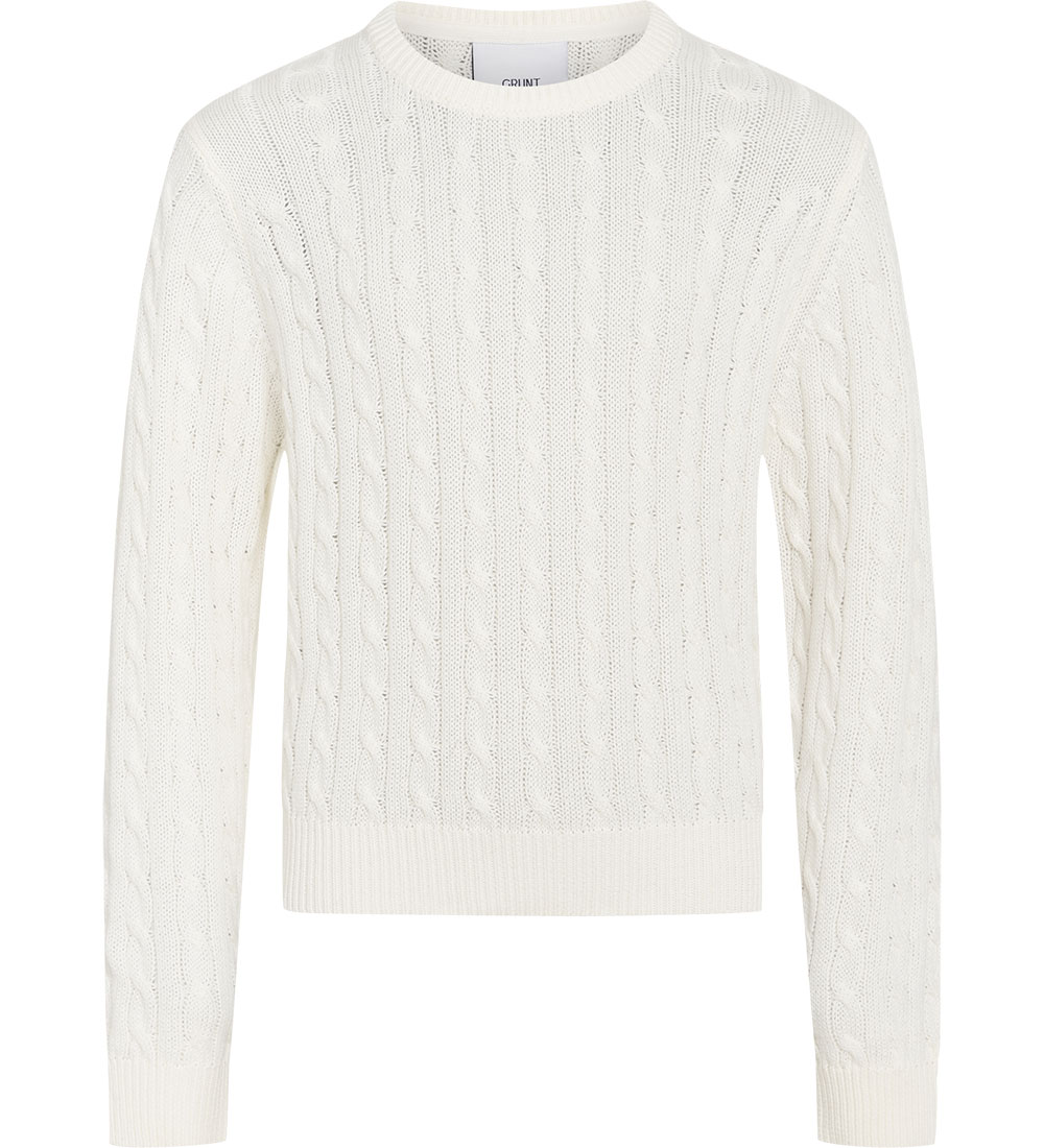 Grunt Blouse - Knitted - GrLine - Off White