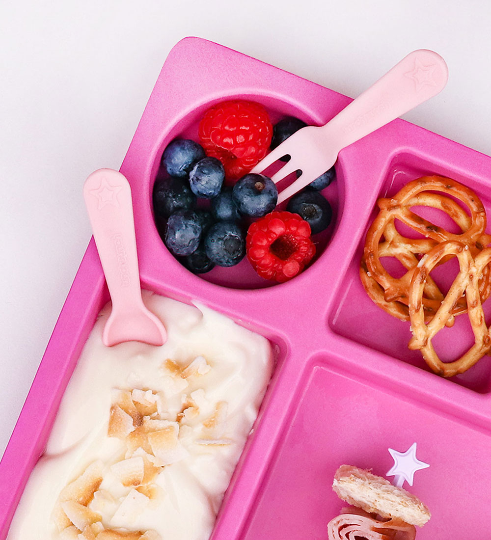 Lunch Punch Cutlery - 6 Parts - Pink