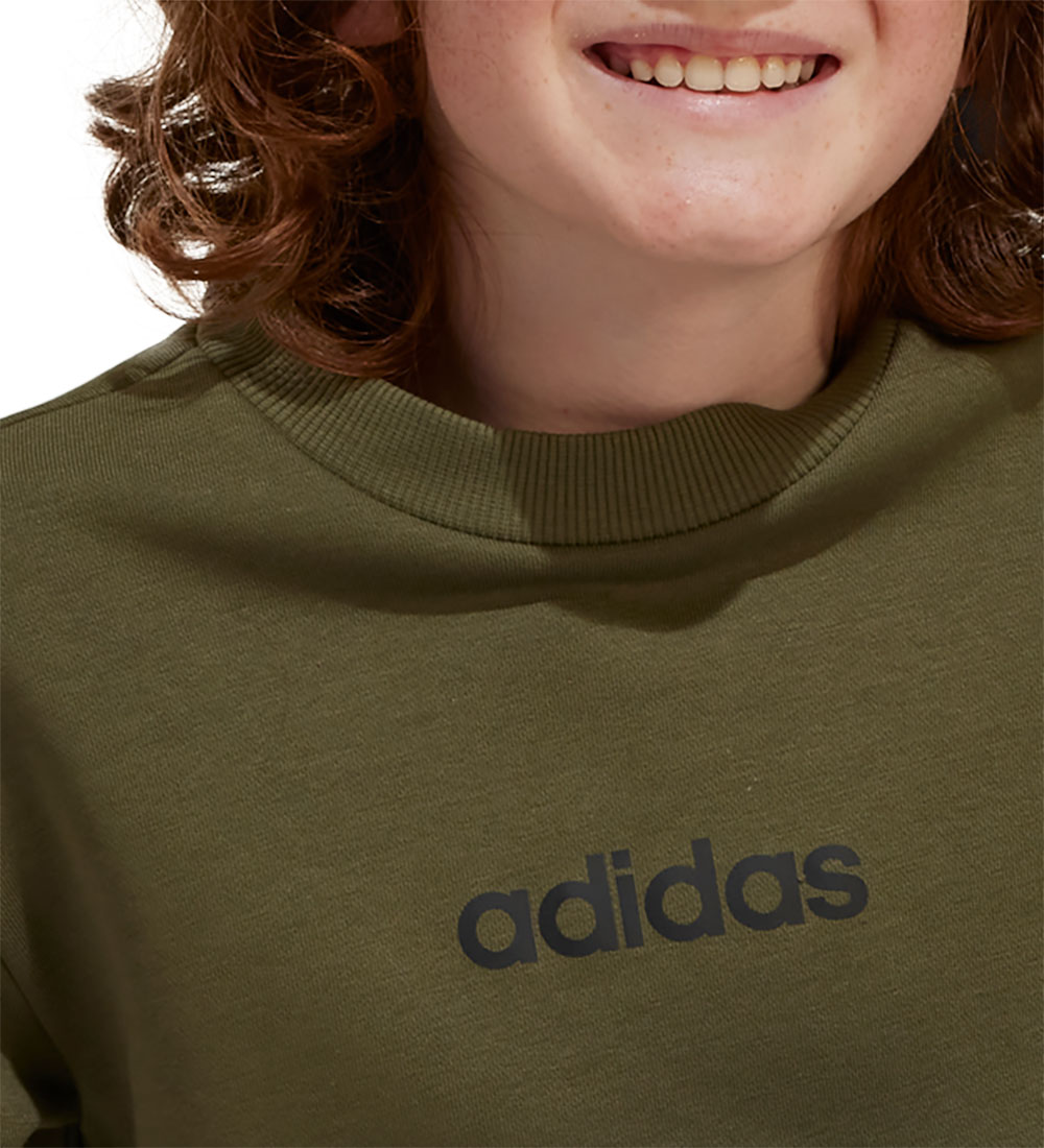 adidas Performance Blouse - J Lin FT Crew - Olistr/Black