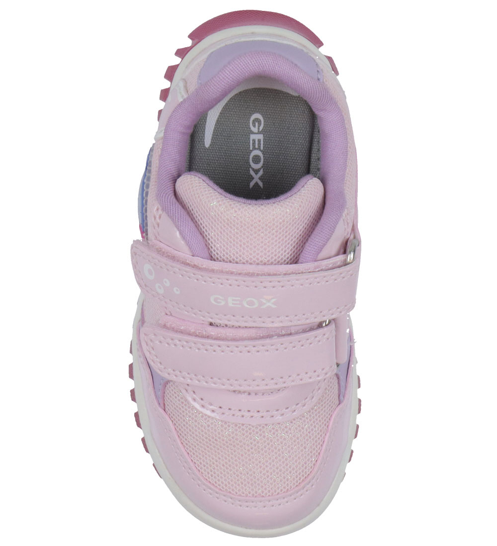 Geox Blinkande Skor - Lightyloo - Rosa/Lilac