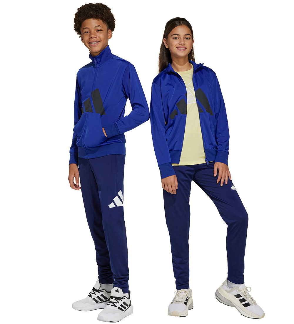 adidas Performance Tracksuit - J BL TR TS 205 - Royblu/Black