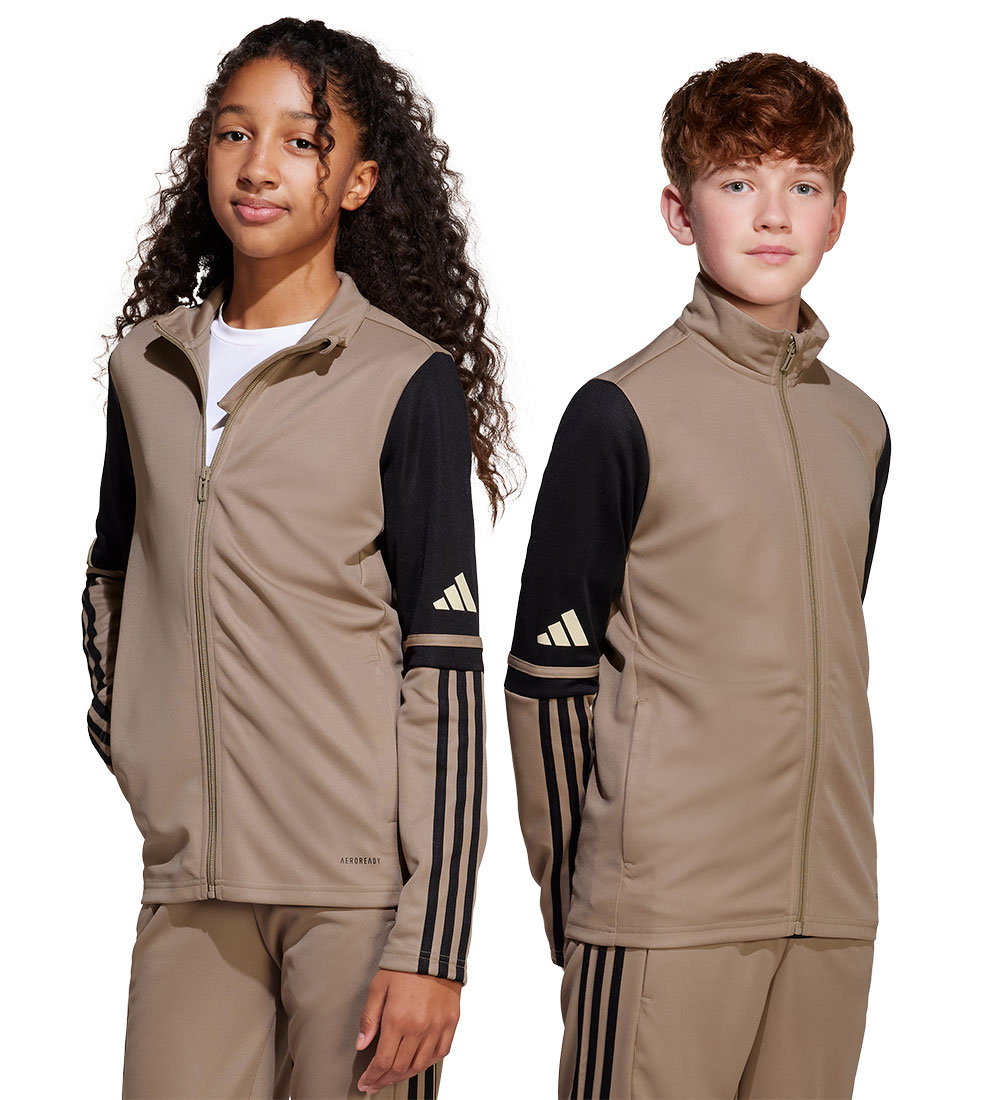 adidas Performance Cardigan - TR JKT Y - Blacar/Black/Warvan