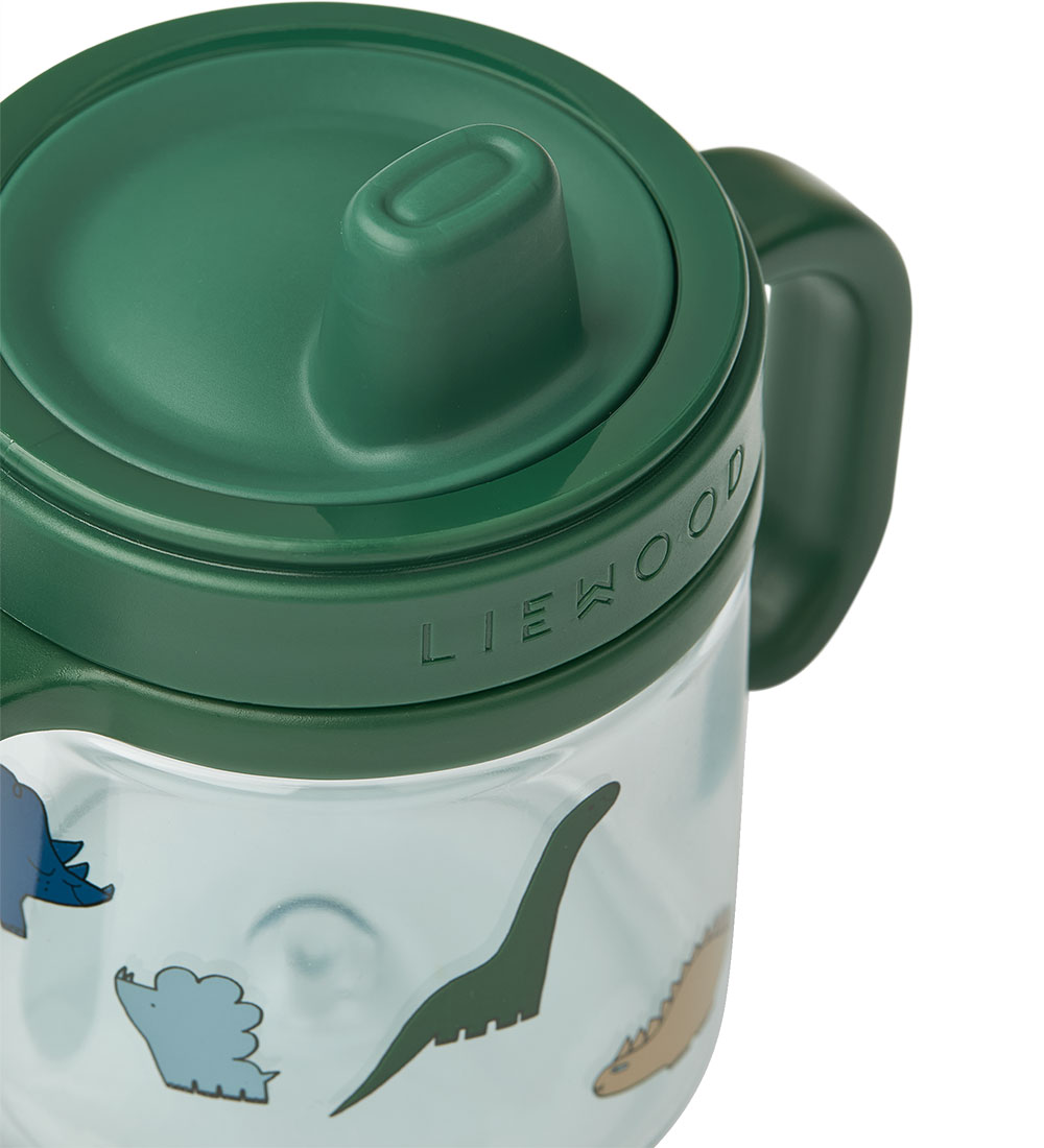 Liewood Cup w. Spout Lid - 280 mL - Dinosaurs/Mist