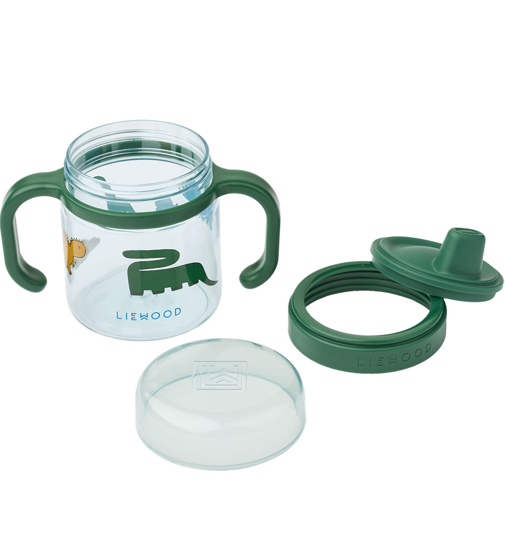 Liewood Cup w. Spout Lid - 280 mL - Dinosaurs/Mist