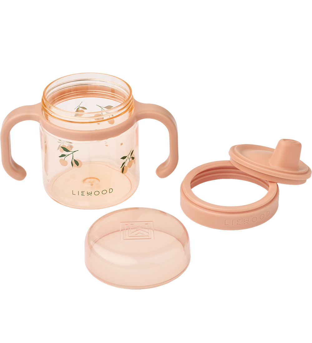 Liewood Cup w. Spout Lid - 280 mL - Peach/Sea Shell