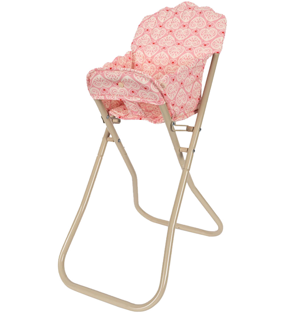 Konges Sløjd Puppe Hochstuhl - Lacy Pink