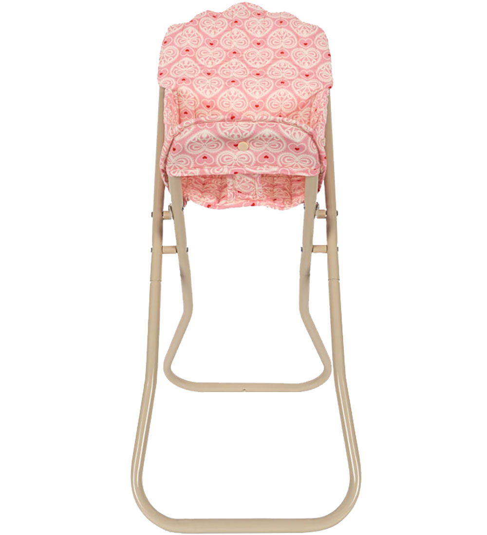 Konges Sløjd Puppe Hochstuhl - Lacy Pink