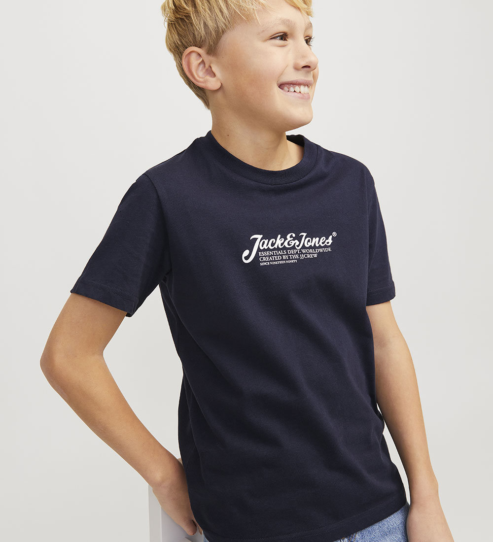 Jack & Jones 티셔츠 - JJBeau - 스카이 캡틴