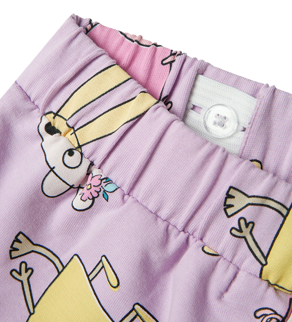 Name It Sweatpants - NmfFira - Peppa Pig - Orchid Bloom