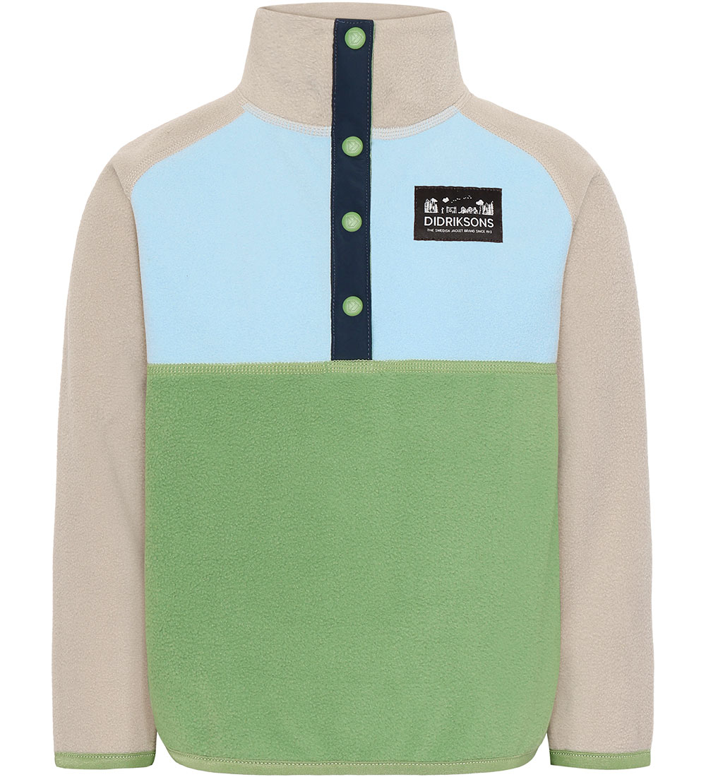 Didriksons Fleece Jacket - Monte - Algae Green
