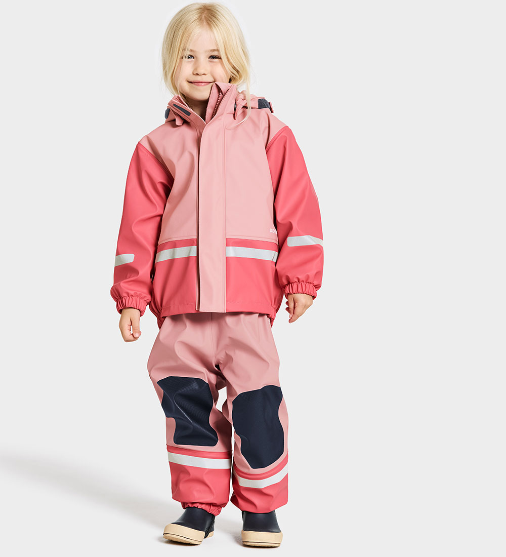 Didriksons Rainwear w. Lining - Boardman - Soft Pink