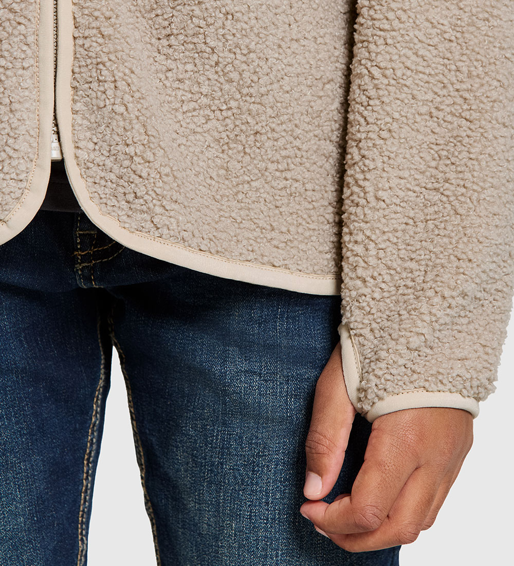 Veste polaire Didriksons - Teddy - Exemple - Plage Beige