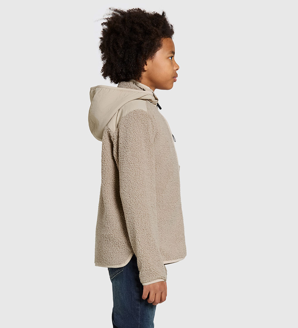Veste polaire Didriksons - Teddy - Exemple - Plage Beige