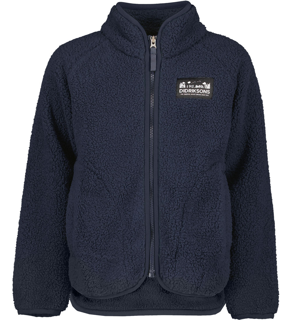 Didriksons Fleece Jacket - Teddy - Gibbs - Navy