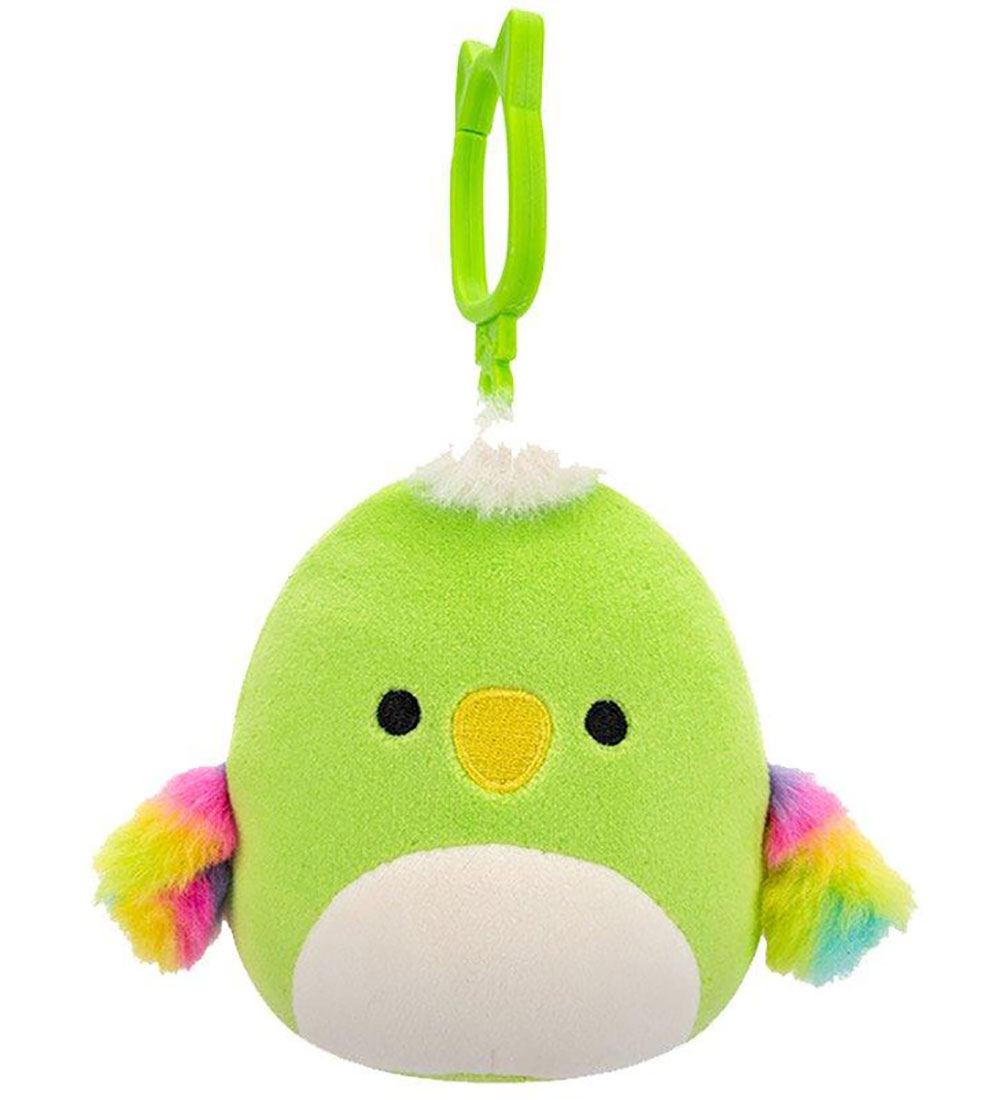 Squishmallows Soft Toy - 9 cm - Wolfe - Clip On