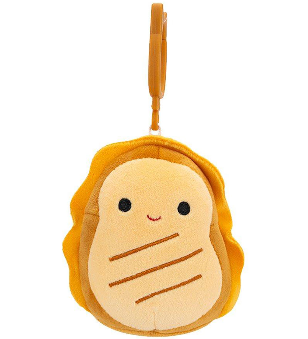 Squishmallows Soft Toy - 9 cm - Lil Gouda - Clip On