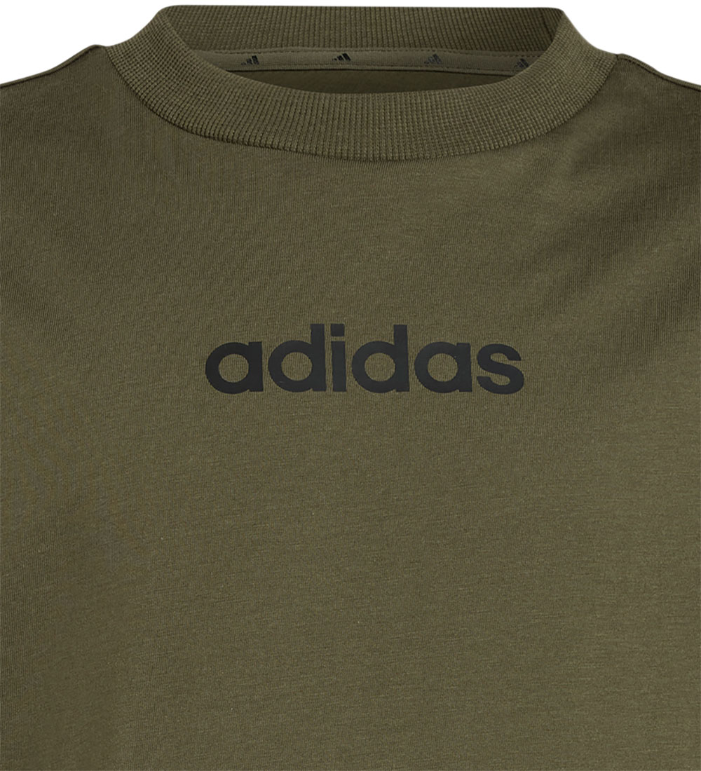 adidas Performance T-shirt - J Lin Tee 160 - OLISTR/Black
