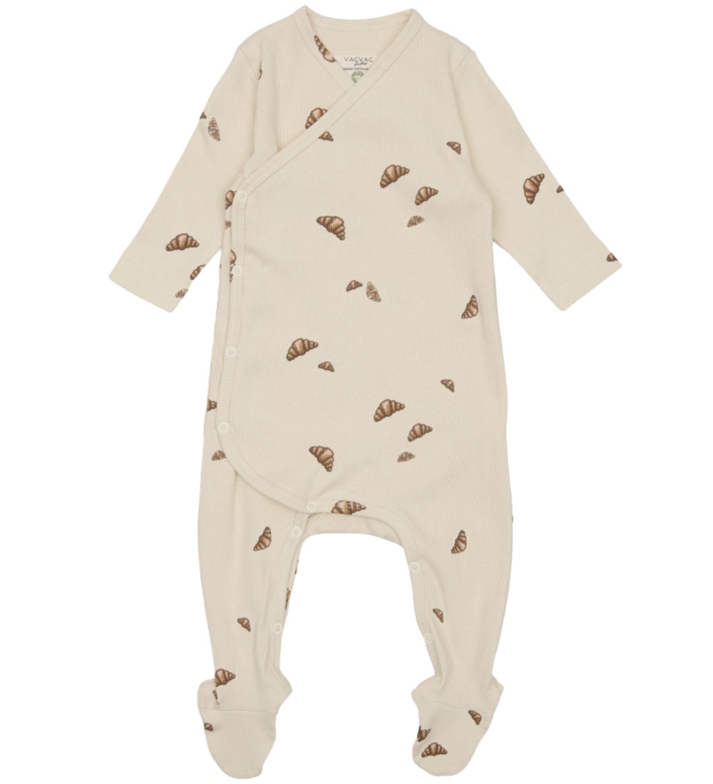 VACVAC Jumpsuit w. Feet - Rib - Toulon - Croissant Mini