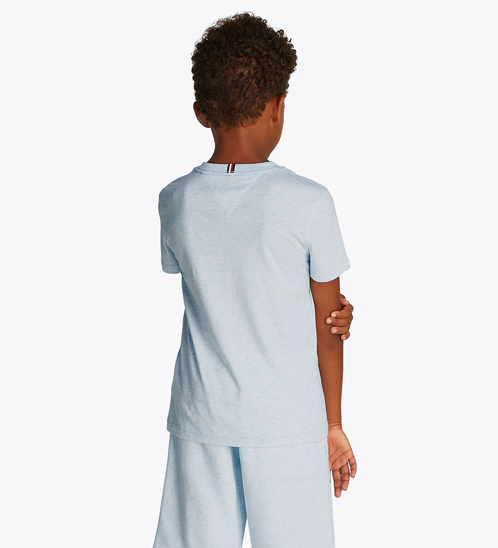Tommy Hilfiger T-Shirt - Essential - Luftig Blue Heather