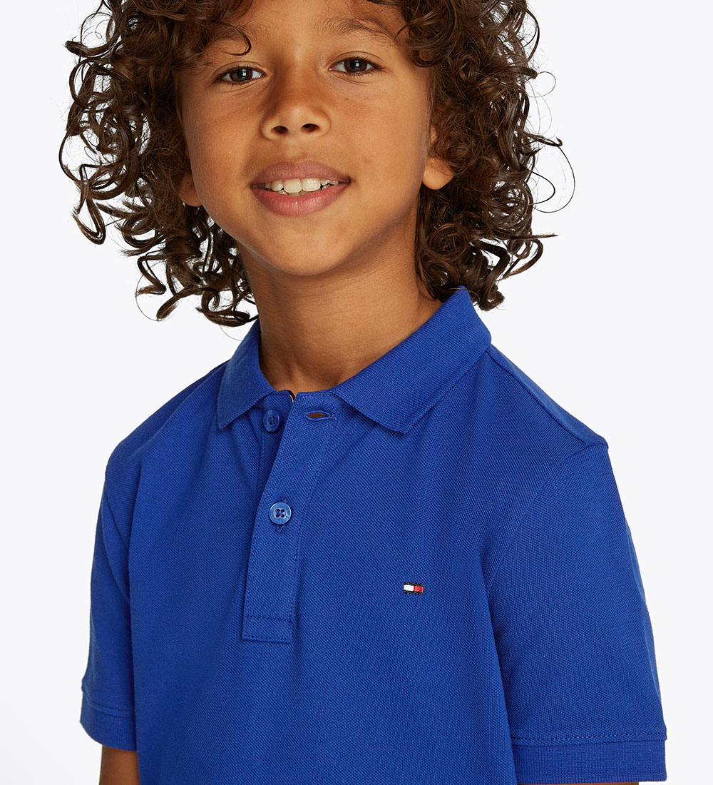 Tommy Hilfiger Polo - Flag - Wedge Blue