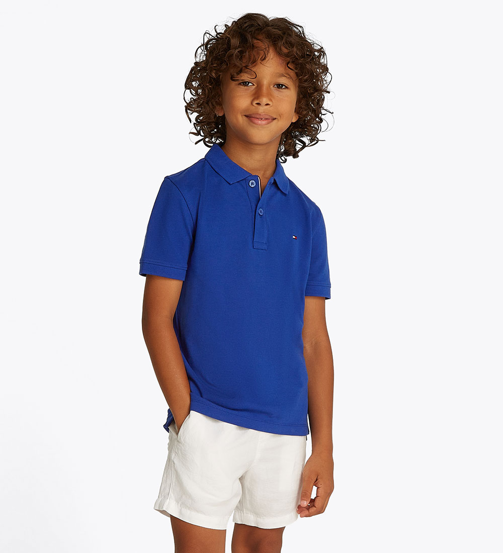Tommy Hilfiger Polo - Flag - Wedge Blue