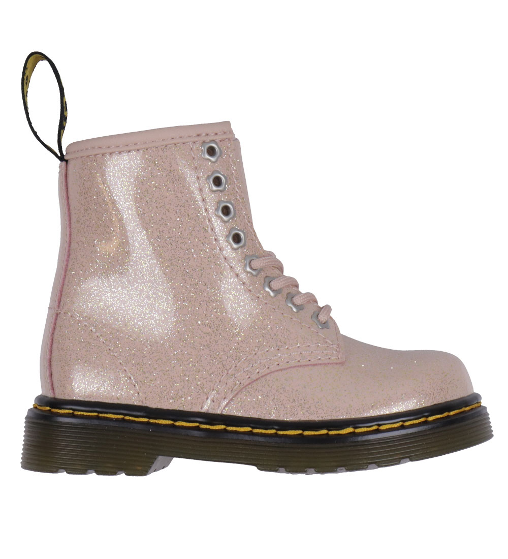 Dr. Martens Kängor - 1460 T - Powder Rosa/Glitter