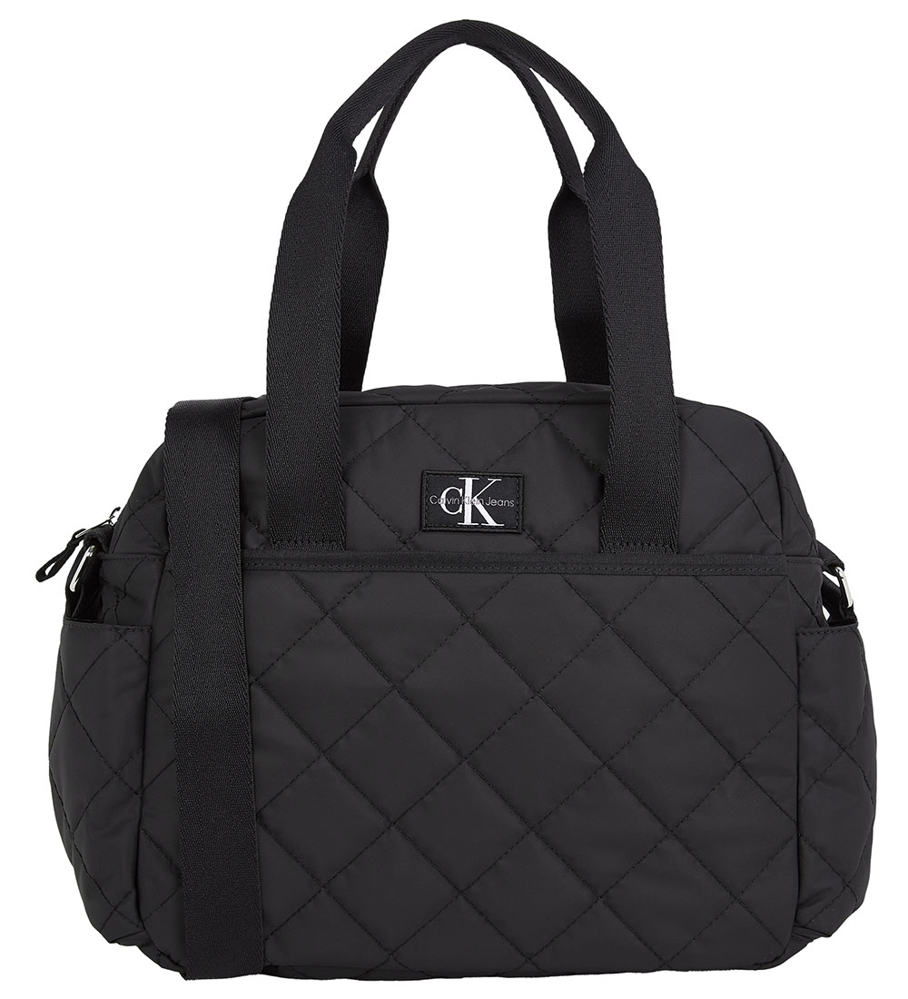 Calvin Klein Wickeltasche - gesteppt - Ck Black