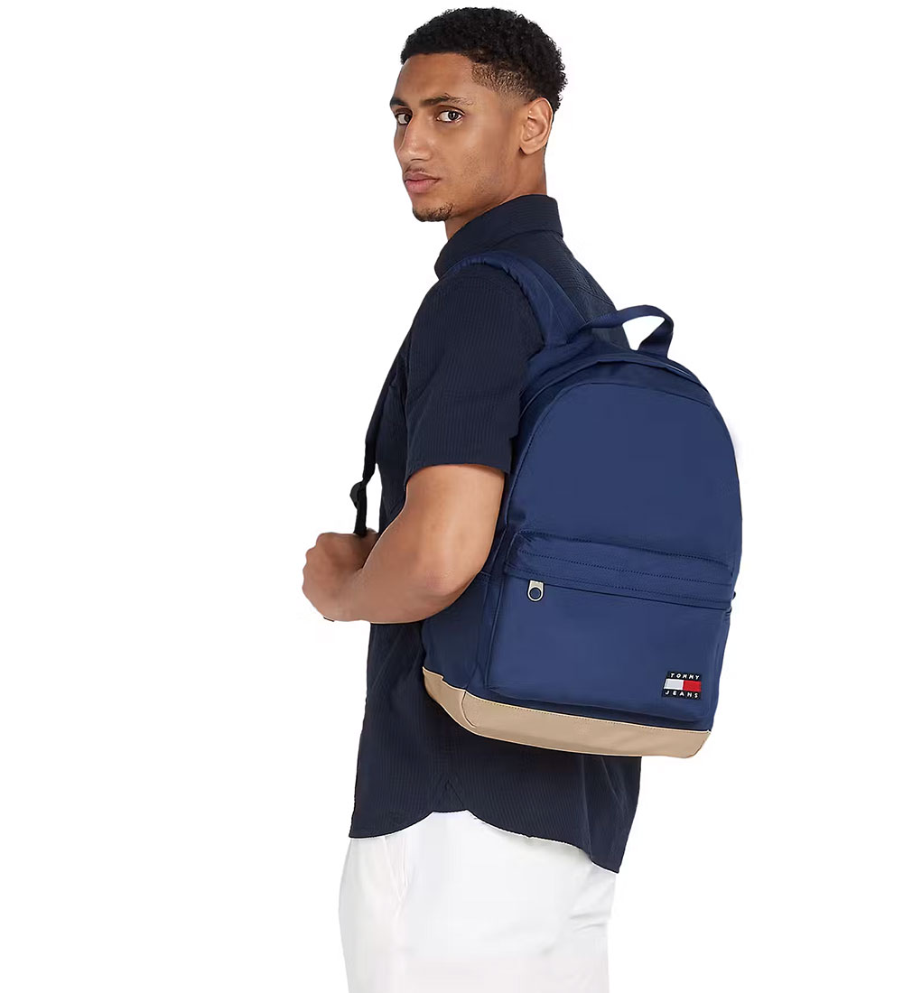 Tommy Hilfiger Rugzak - TJM Ess Daily Dome - Fluweel Blue