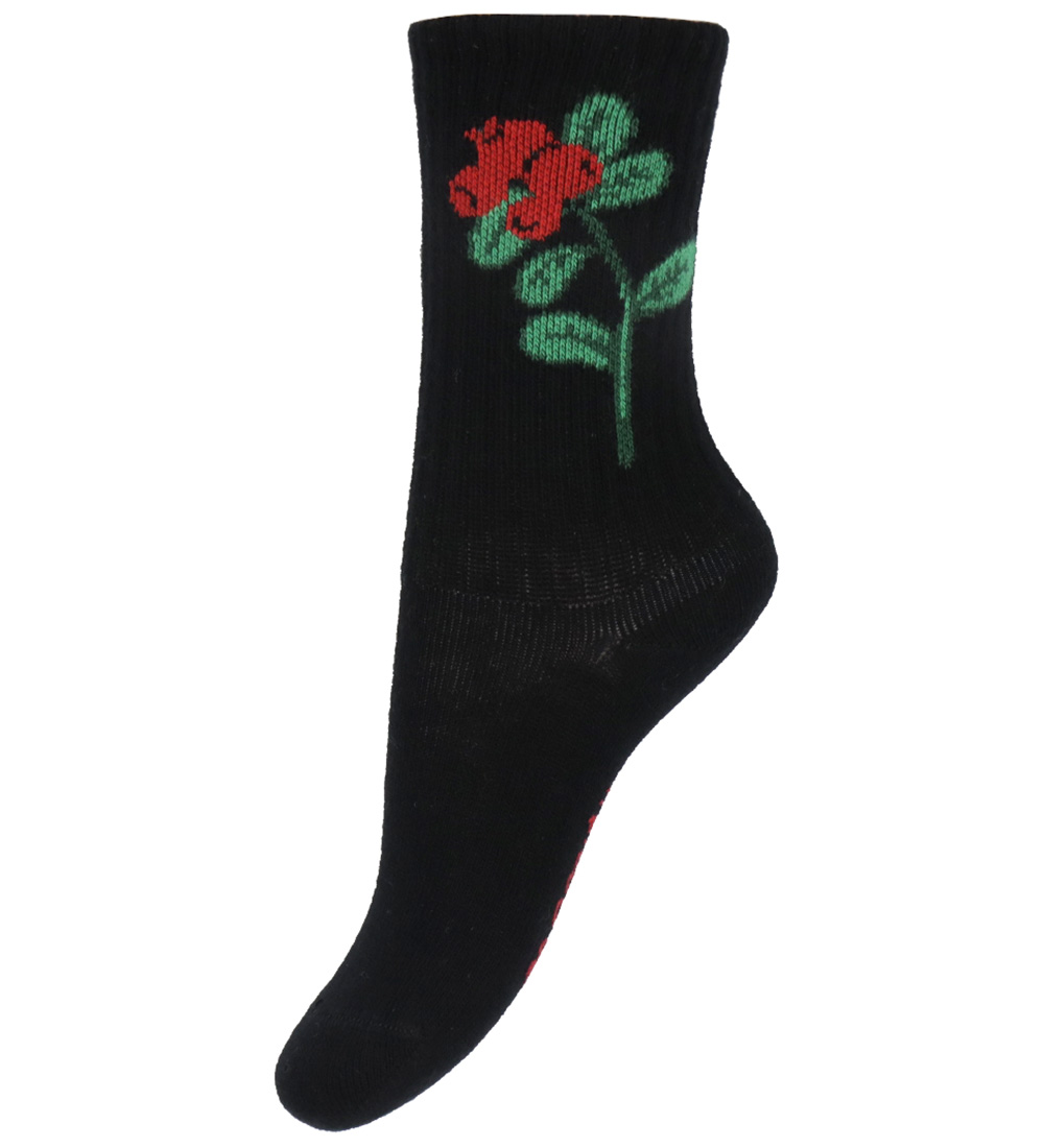 Chaussettes Mini Rodini - Rib - 2 Pack - Flèche Heart - Multi