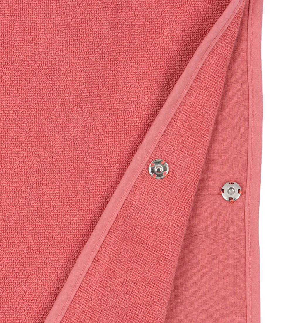 Konges Sløjd Towel Poncho - Terrycloth - Terry - Flamingo Plume