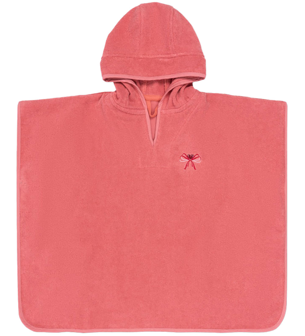 Konges Sløjd Towel Poncho - Terrycloth - Terry - Flamingo Plume