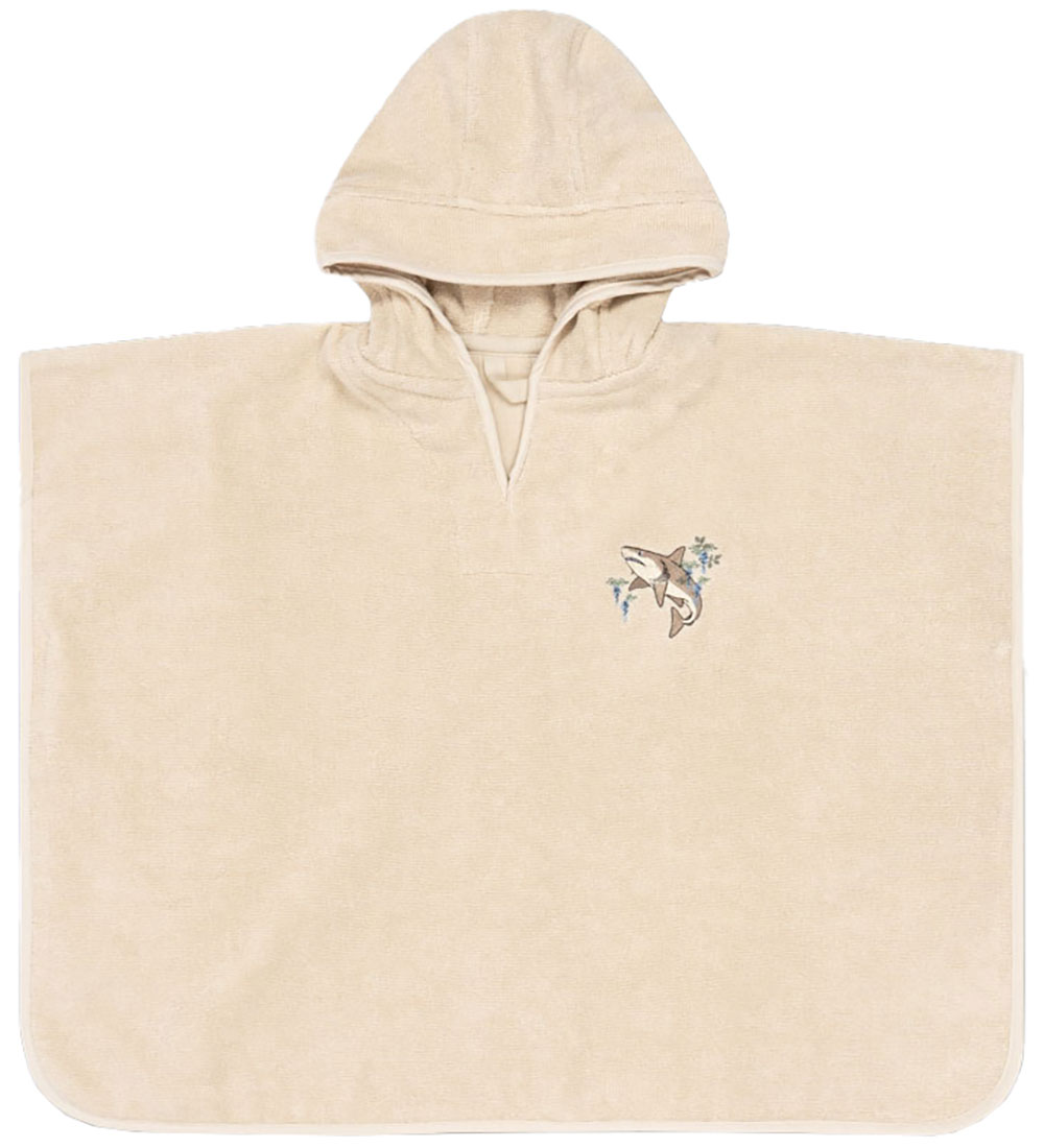 Konges Sløjd Handdoek Poncho - Badstof - Terry - Summer Zand