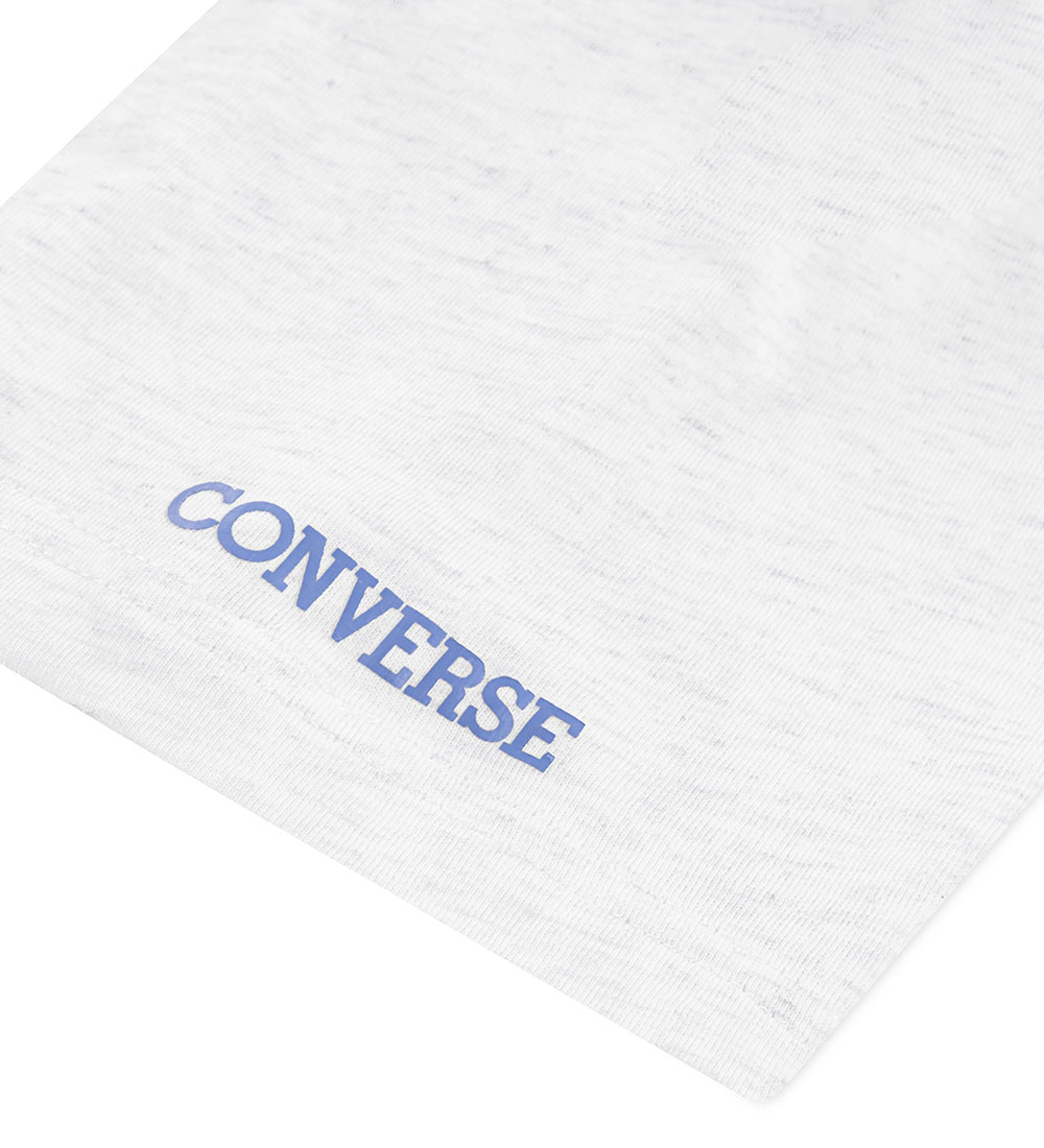 Converse T-shirt - Birch Heather w. Sneakers