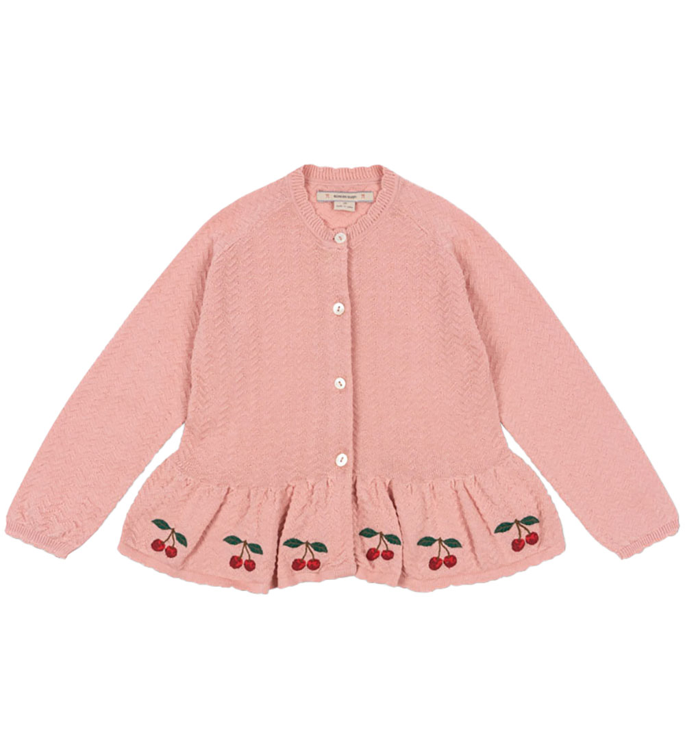 Konges Sløjd Cardigan - Stickad - Cypress - Mellow Rose