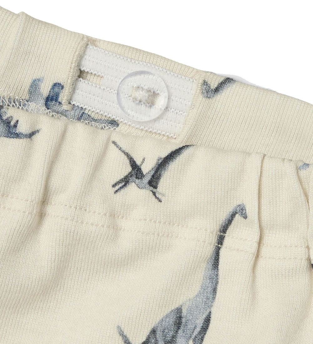 Lil' Atelier Trousers - NbmGeo - Turtledove/Dino