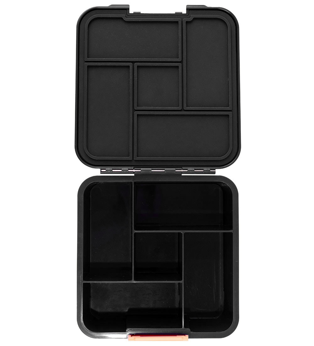 MontiiCo Matlåda m. 5 Rum - Bento Five - 980 ml - Dinosaur Land