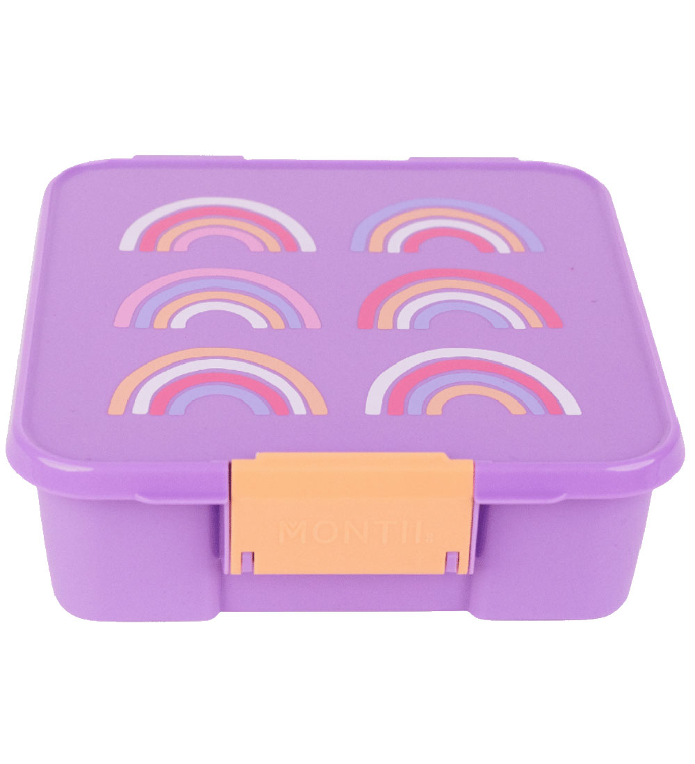 MontiiCo Lunchbox w. 5 Rum - Bento Five - 980 mL - Rainbow Role