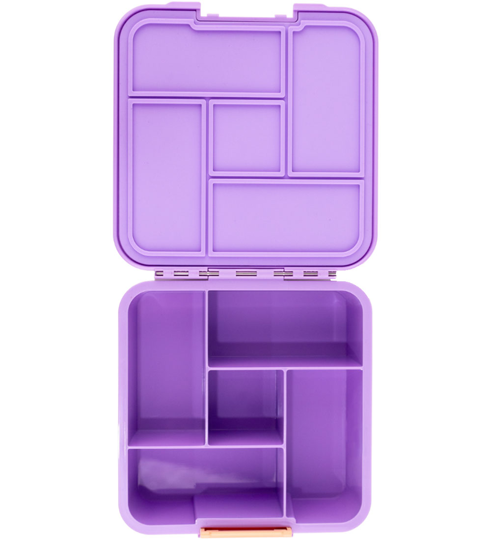 MontiiCo Lunchbox w. 5 Rum - Bento Five - 980 mL - Rainbow Role